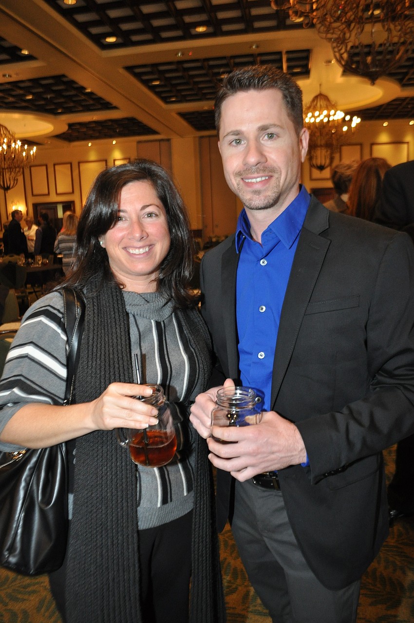 Aimee Losurdo and Matt Casella, both of MGA Insurance