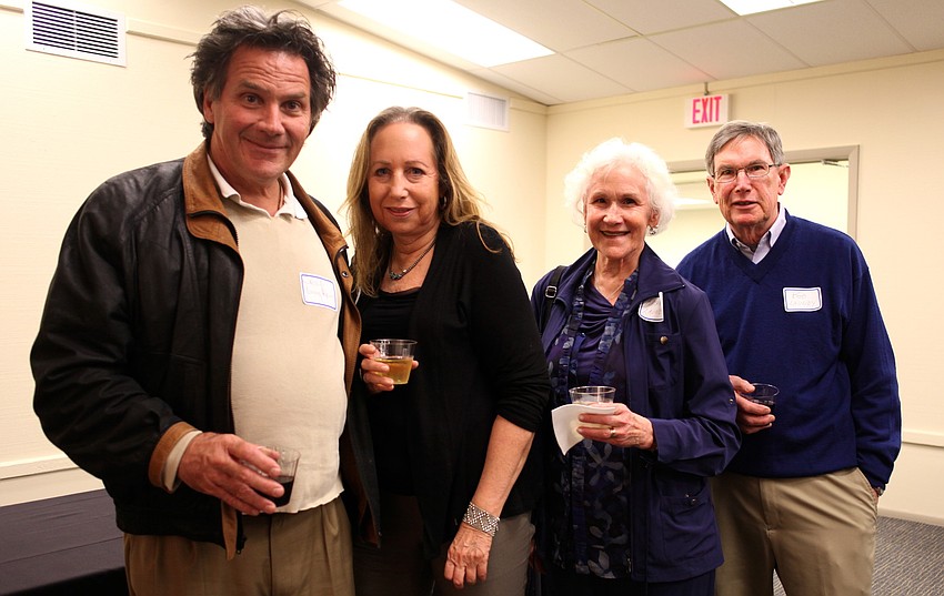 Jerry Cunningham, Keller Williams, Carol Spiegel, Wagner Realty, Dr. Kathie Laundy and Robert Laundy