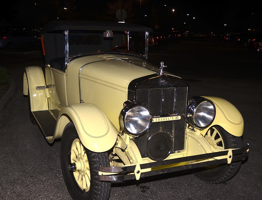 Vintage cars and outfits were on scene during the fundraiser event.