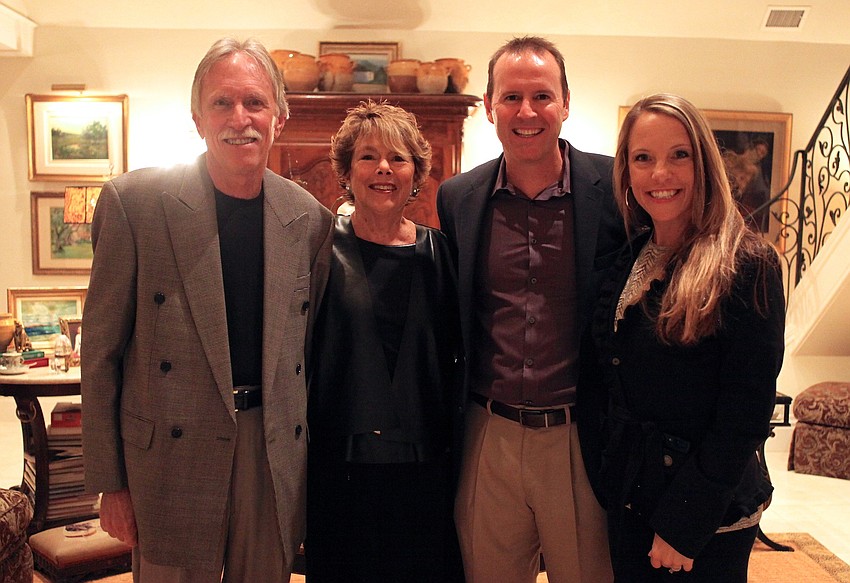 Barry Josephson and Lee Dillon with Dan and Mara Gilmore