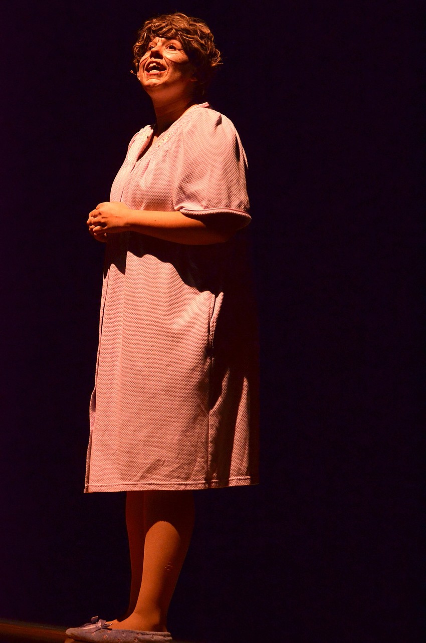 Cassie Rankin throws on her pajamas for her role as 