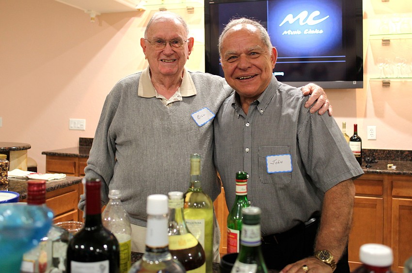 Bill Hogan and John Papas