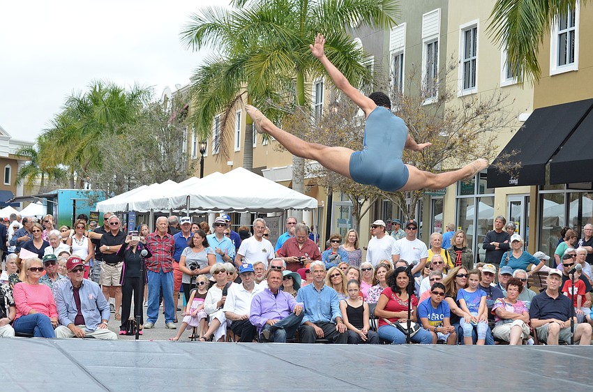 Matthew Griffin performs with School of Russian Ballet