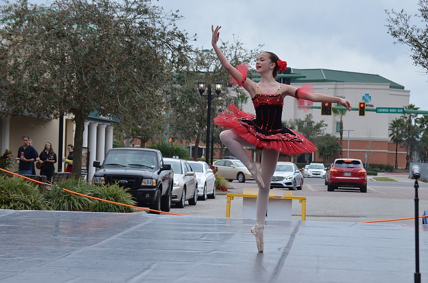 Mary Margaret performs with School of Russian Ballet