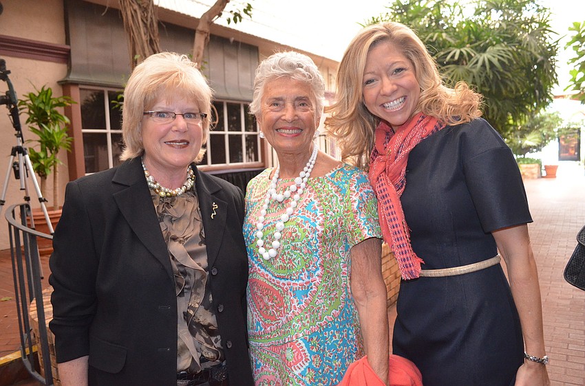 Saranee Newman, Ruth Ades and Donna Newman