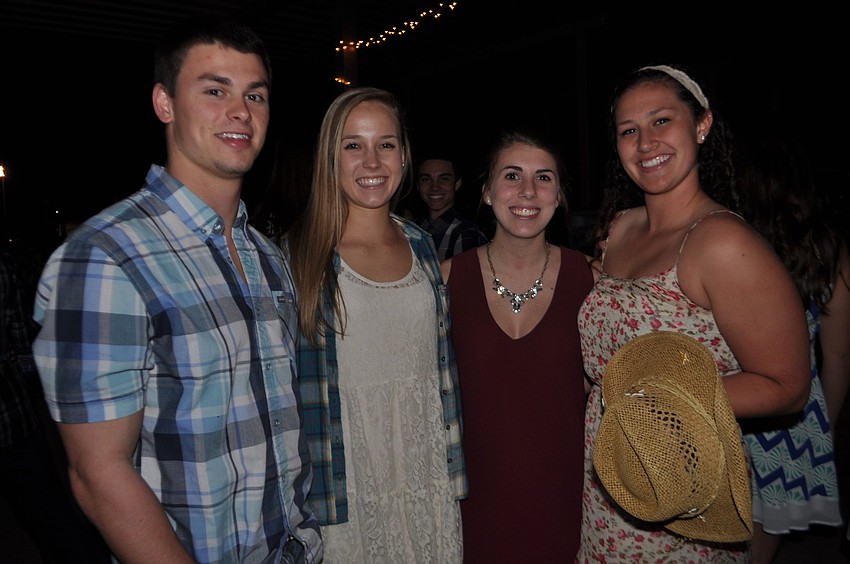 Garrett Miller, Lexi Lacy, Hayley Winship and Savannah Sears