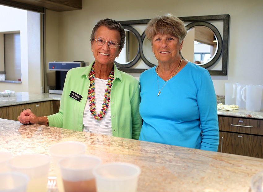 Sue Wertman and Janet Banks