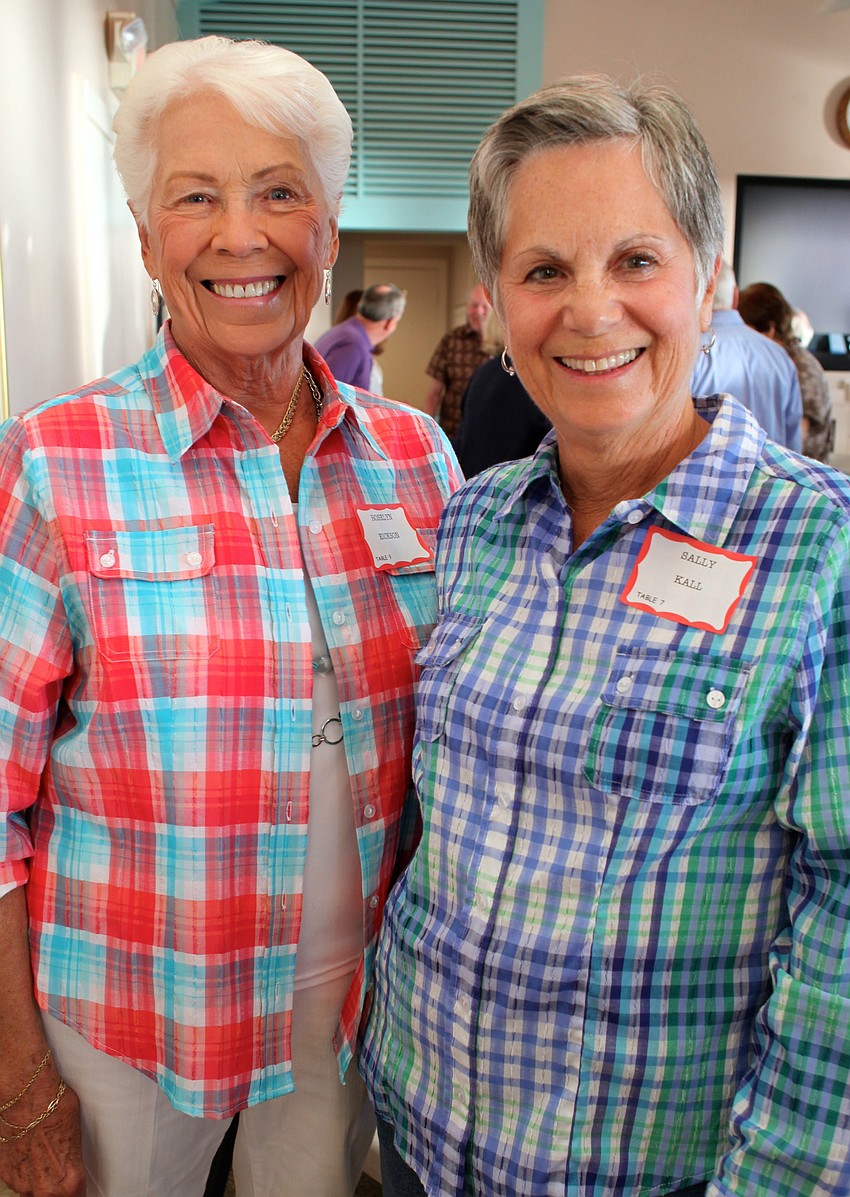 Roselyn Erickson and Sally Kall