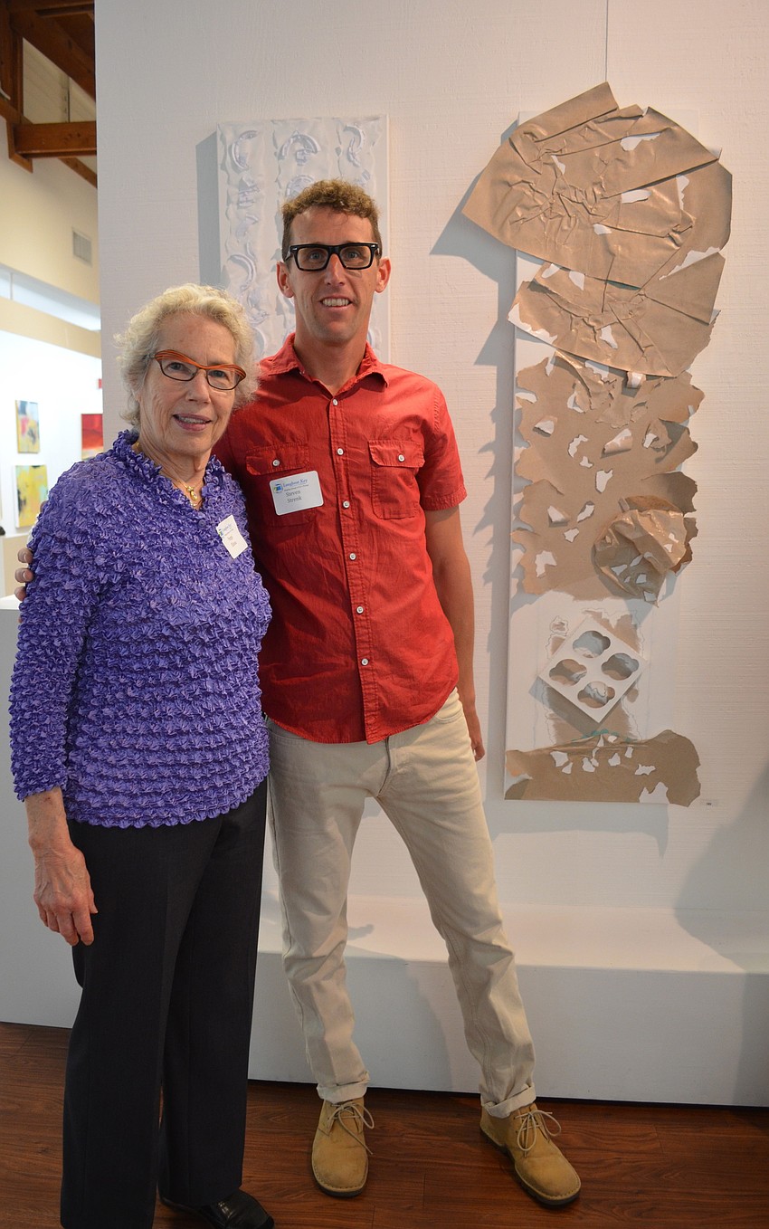 Peppi Elona and Juror Steven Strenk