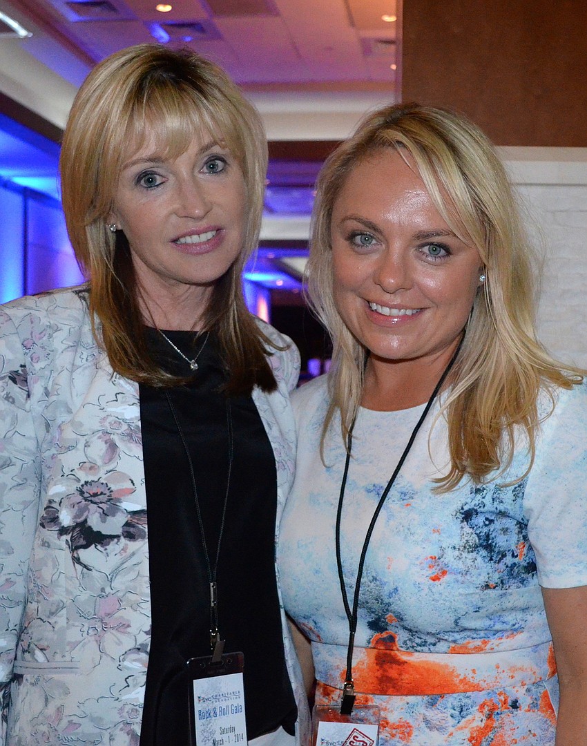 Connie Schey and Lucretia Tuffile