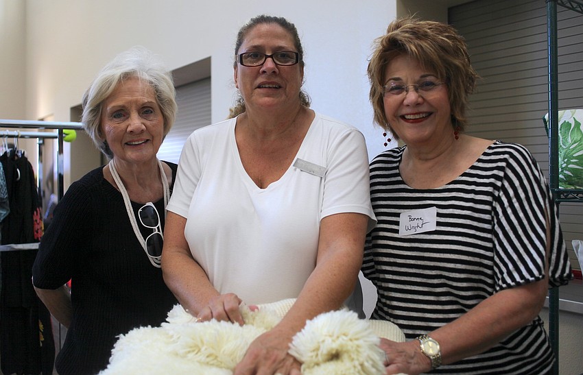Susan Unteed, Mindy Butler and Bonnie Wright