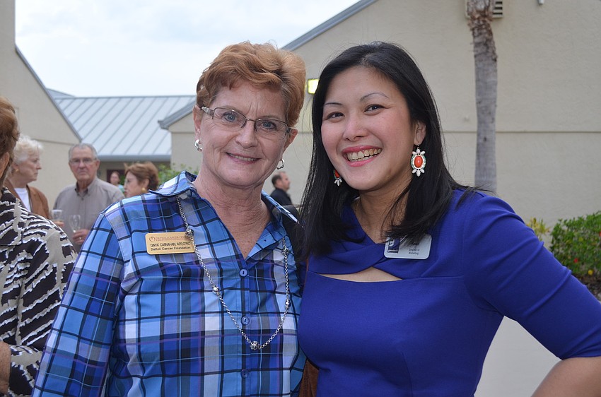 Ginya Carnahan with Yen Reed