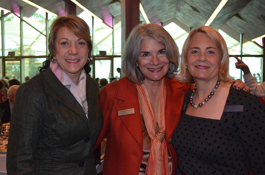 Pat Thompson, Kritine Nickel and Kathy Stern
