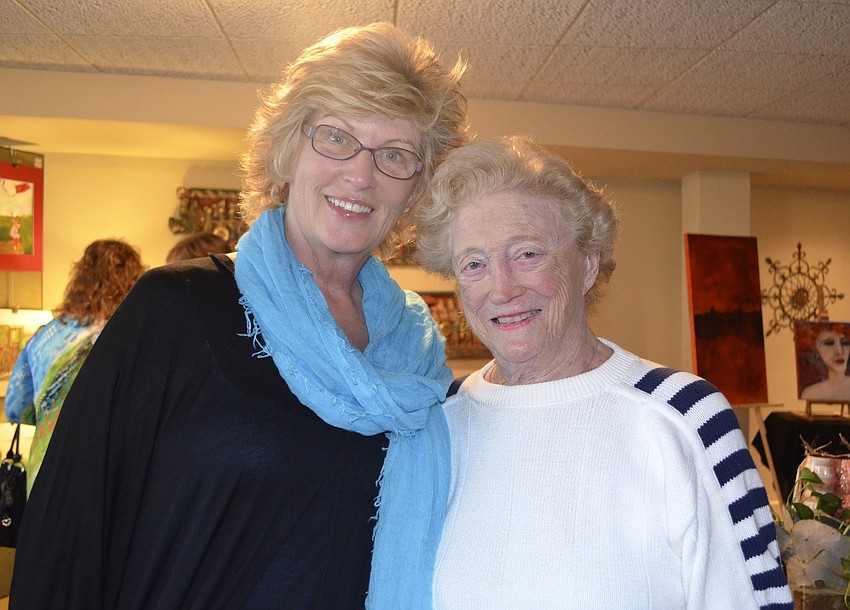 Andrea Hartnett and June Ansorge