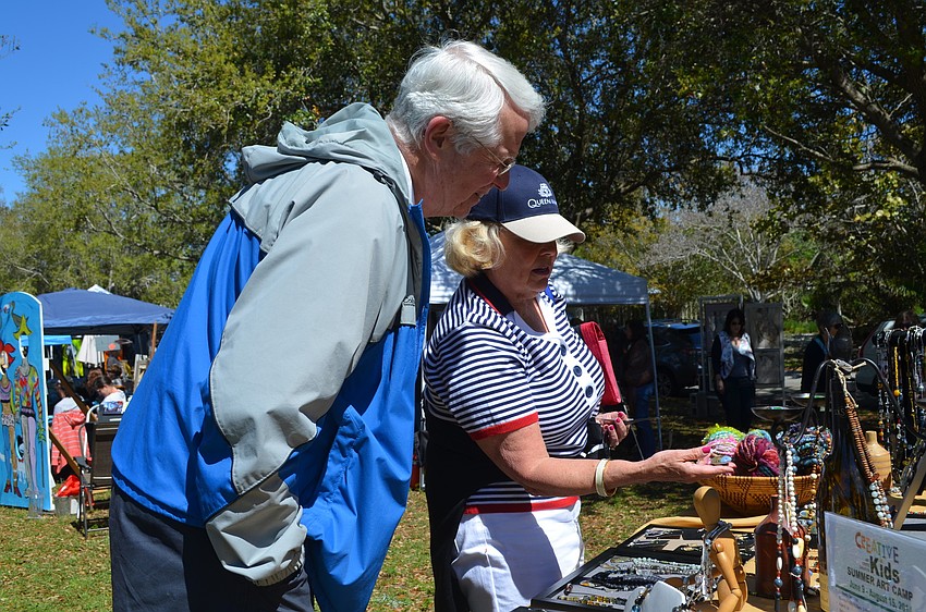 Gerry and Pam Doss shop.