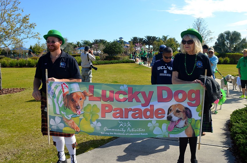 The Irish Celtic Festival featured a Lucky Dog Parade.