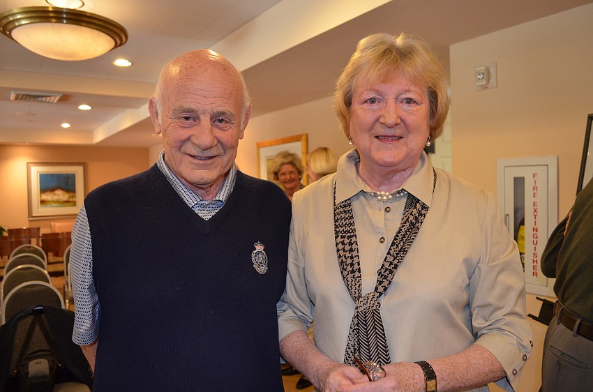 Hosts Brian and Yvonne Williams