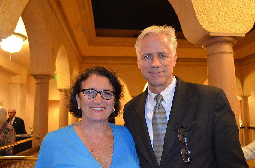 Brigitte and Chris Gallagher