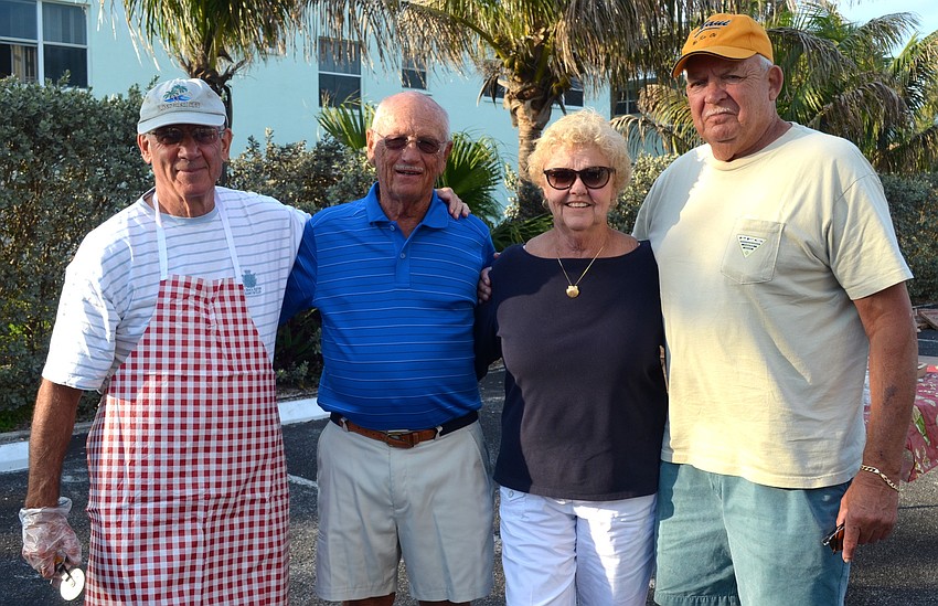 Steve Kasden, Don Edger, Barbara Stamp and Herman Waldman