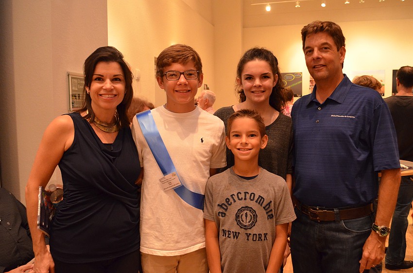 Elizabeth, Max, Leo, Sammi and Scott Fisher