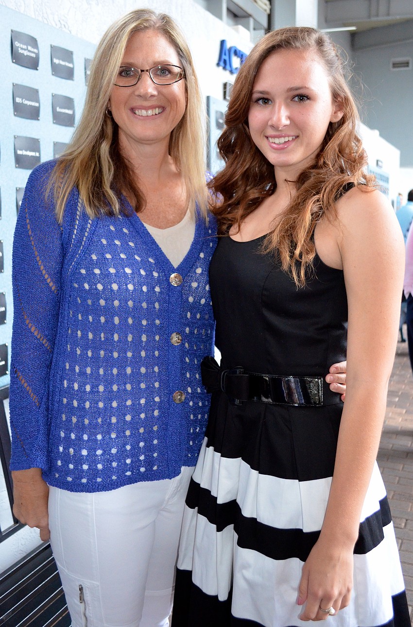 Event Chair Beth Waskom with her daughter, Ellie