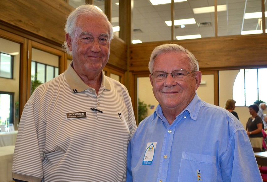 Dick Cardin and Burt Borgelt