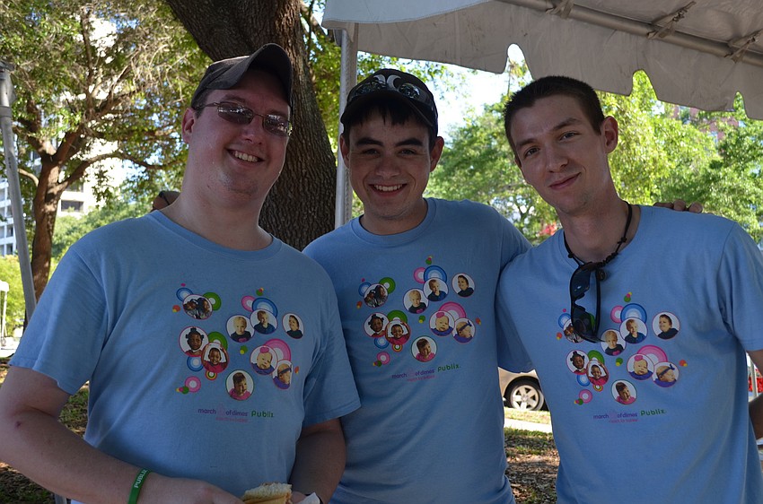 Andrew Skafec, Todd Clemens and Jonathan Enger