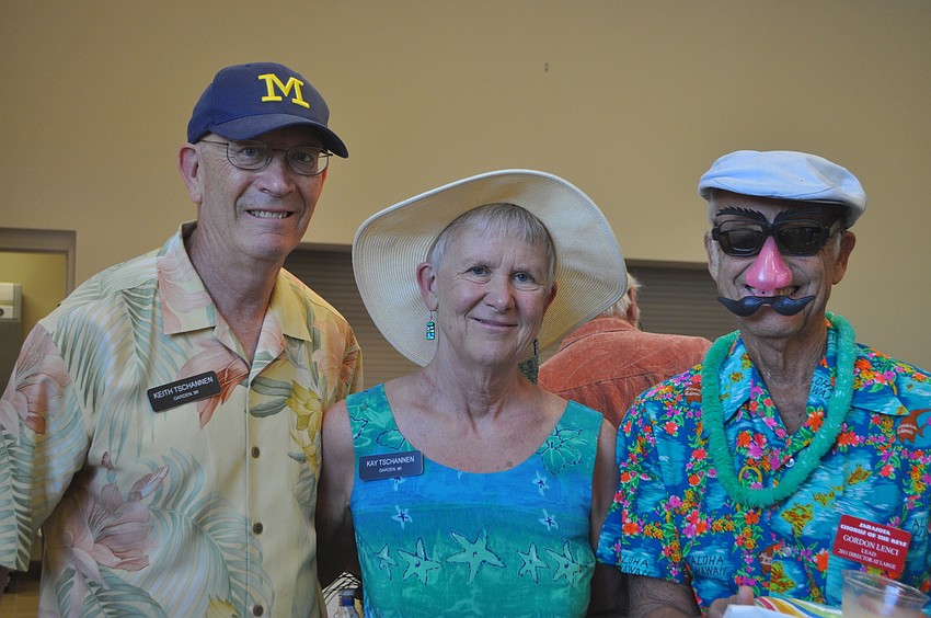 Keith and Kay Tschannen with Gordon Lenci