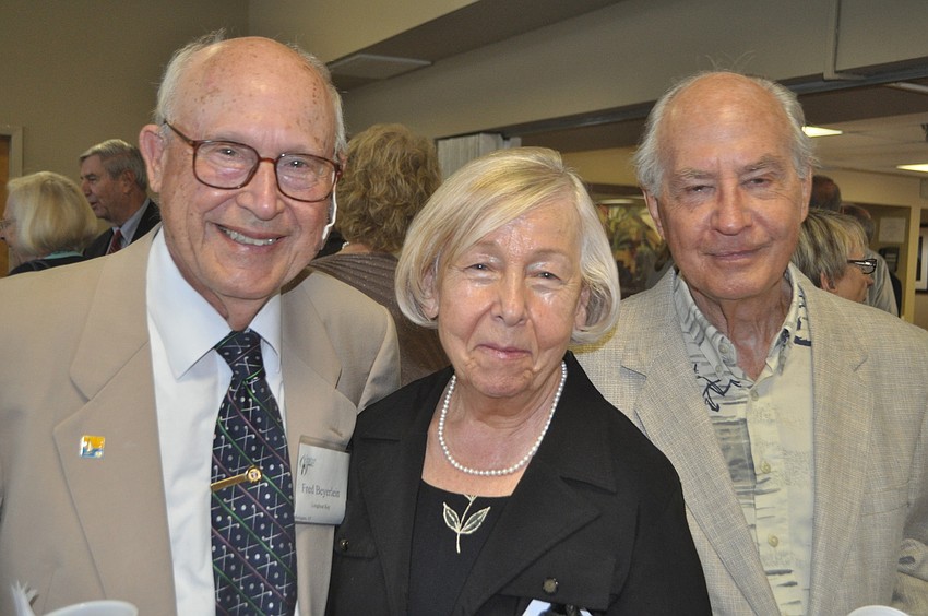 Fred Beyerlein with Hemma and Doug Fraser