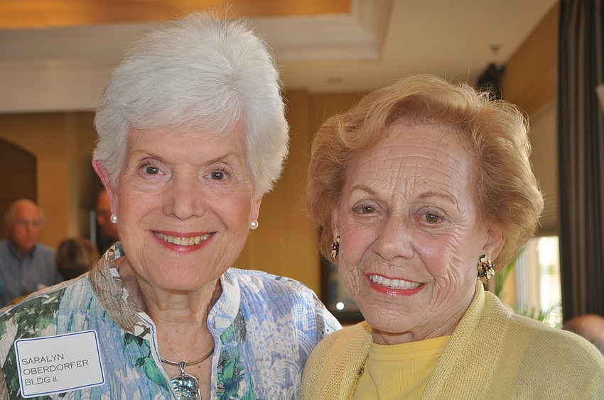 Saralyn Oberdorfer and Doris Cushman