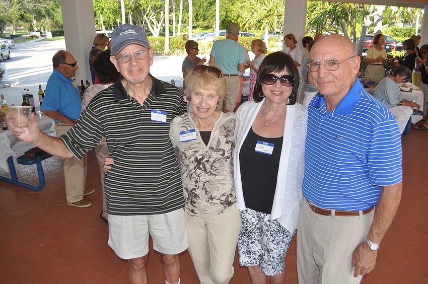 Herb and Anita Cohen with Sylvia and Norm Samet