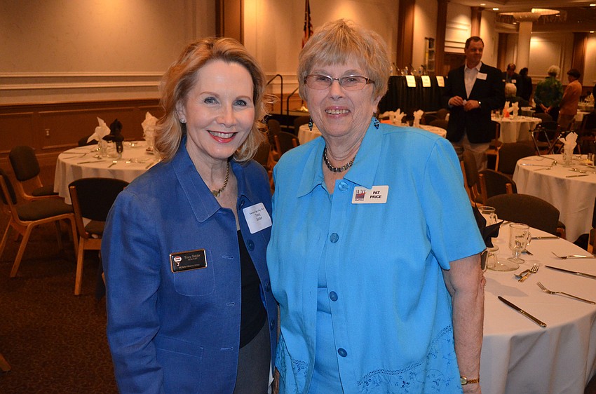 Tracy Seider and Pat Price