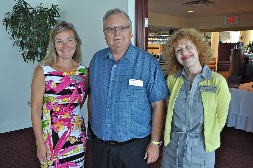 Helen Magin, Tom Cook and Georgia Blotzer