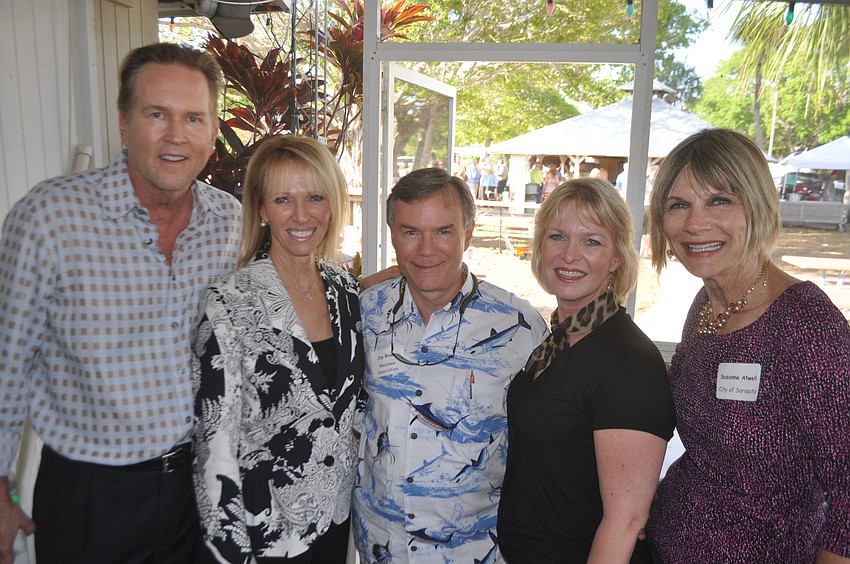 Vern and Sandy Buchanan, Jay and Veronica Brady and Suzanne Atwell