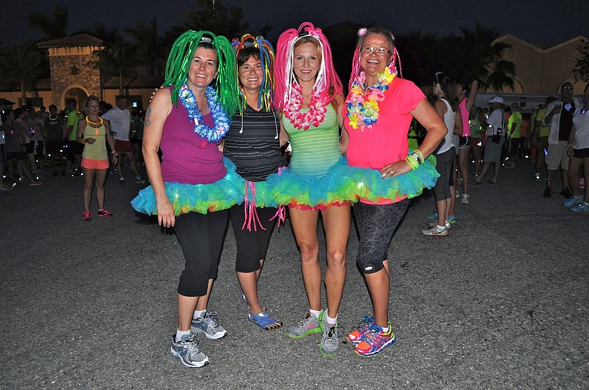 Leslie Clift, Joann McClusky, Danielle Smith and Tina Roberge