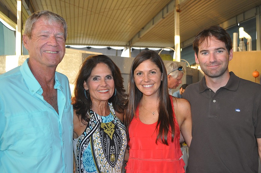 Bill, Mary Lou and Erica Johnson with Johnson Clark
