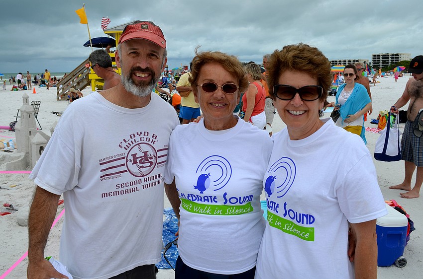Jim Prill, Pat Johnson and Lauren Johnson