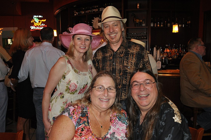 (Front) Sue and John Flora with (Back) Cathy Oâ€™Brien and Scott Veix