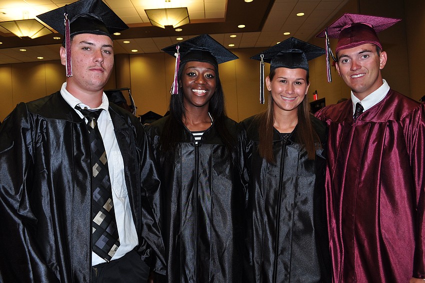 Tom Bartholomew, Marissa Barrett, Michaela Behrdnt and Forrest Wilson