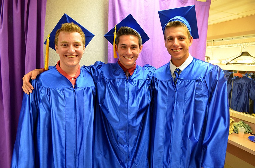 Evan Rosenbaum, Mark Stern and Colton Lightner