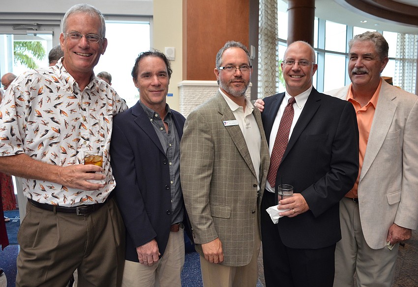 Dr. Jay Leverone, Curtis Hemmel, Jeff Birnbach, Dr. Larry Stults and John Ryan