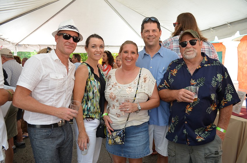 Tim Matheis, Perrin Matheis, Jennifer and David Morano and Tim McCartney