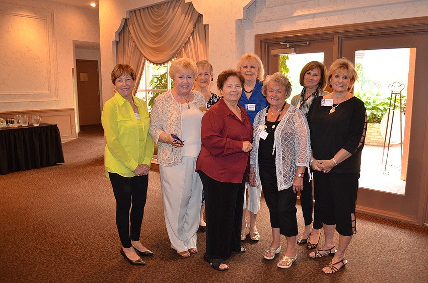Dottie Peterson, Carol Saywer, Peggy Wells, Irene Sessa, Carol Caprio, AJ Janson, Sharon Whitfield and Carlene Mallires
