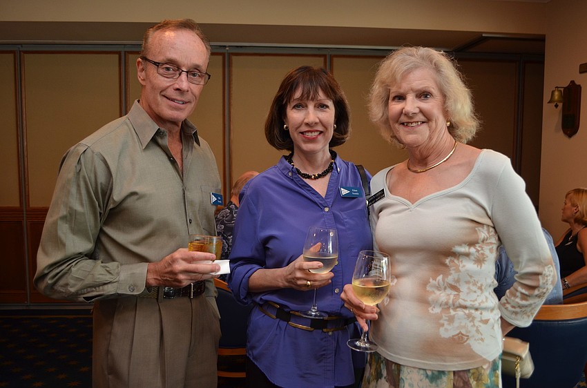 Mike and Eileen Normile with Karen Cogbill
