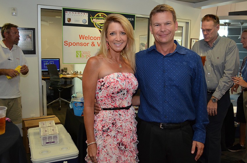Barbie Nilsen and David Jarrad
