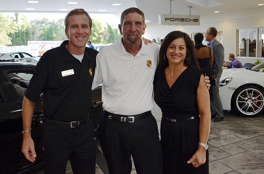 Warren Hense, Tom Towie and Margharita Komyati