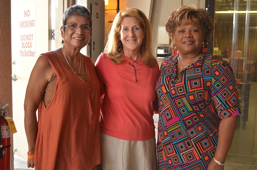 Lupe Roberton, Susan Michelson Brown and Aundrina Castleberry
