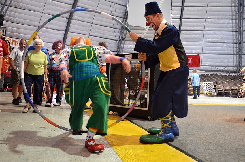 Kathie Horejsi had to jump through hoops to get to the 