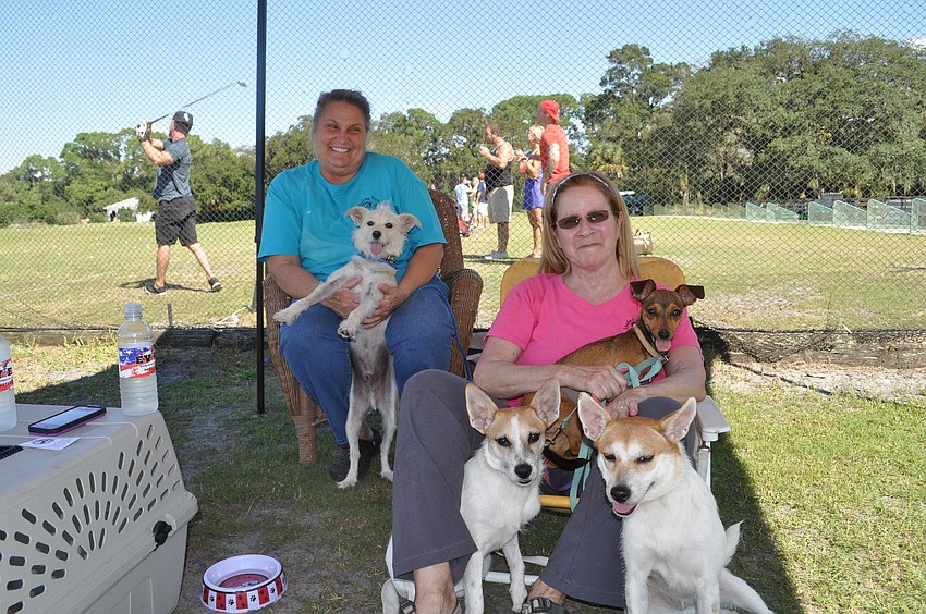 Sherri Rayburn and Karry Kuntz with Underdog Rescue