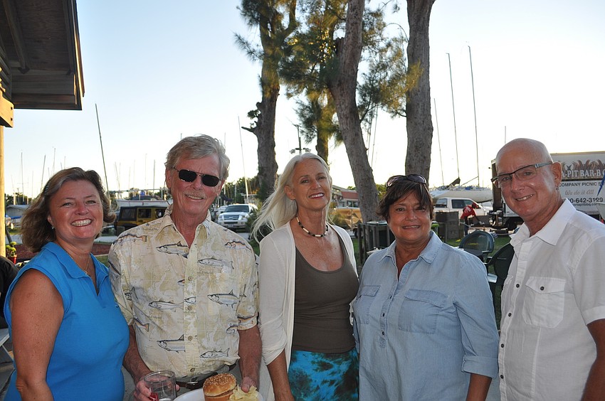 Sherri and Greg Reynolds, Dru Greene, and Sharon and John Cullinan